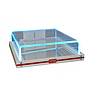 Podoscop Crispin Version 2, 43 x 47 x 11.5 cm, bis 200 kg mit Mulicolor-LED