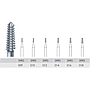 Busch Stahl-Fräser inox 39RS (Fissurenfräser), 2 Stück