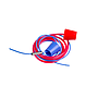 Enbio® Röhrchen-Set rot/blau (Ausgangswassersatz / Speisewasser-Set)