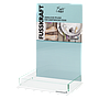 GEHWOL FUSSKRAFT® Soft Feet Papiereinleger zu Tischdisplay aus Acryl