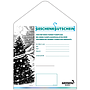 GEHWOL® Geschenkgutschein €, mit Weihnachtsmotiv 'Wildrose', 10 Stück