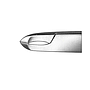 Aesculap® HF 440 R Nagelhautzange mit gewölbter Schneide, 8.5 cm