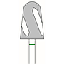 Busch DiaTwister DT6854R, grobe Körnung, 1 Stück