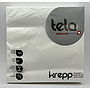 Tela® Krepp Servietten 1/4 gefalzt, 40 x 40 cm weiss, 1 Bund à 100 Stück