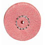 Busch Schwabbelscheibe 9544F, 220, pink, aus imprägnierter Baumwolle zur Glanzpolitur, 2 Stück