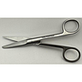 Spezialschere zum 'Filzen' nach Konzept Akademie ZWM®, Aesculap® BC 324 Verbandschere, 14.5 cm R mit MIKROSCHLIFF 0.5 mm und individueller Gravur
