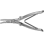 Aesculap® FO 518 NR Hohlmeisselzange kräftig, gebogen, 180 mm