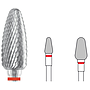 Busch Hartmetall-Fräser 424FX, feine X-Verzahnung, 1 Stück