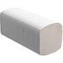 Akzenta ONE® Top Towel Plus Falthandtücher V-Falz, 24 x 21 cm, 2-lagig, 40 g / m^2, passend für C- & V-Falz Falthandtuch-Spender, 20 x 160 Stück (Total 3200 Stück)