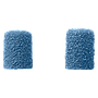 GEHWOL® Tech Schleifkappen Tonne 10 mm blau, Länge 15 mm, 10 Stück