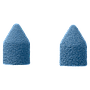 GEHWOL® Tech Schleifkappen Ø 16 mm blau, spitz, 10 Stück